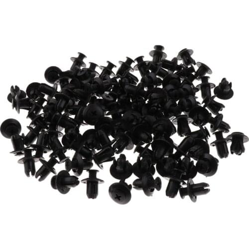 100x Firewall Heat Insulation Mat Fastener Moulding Clip For Hyundai Elantra