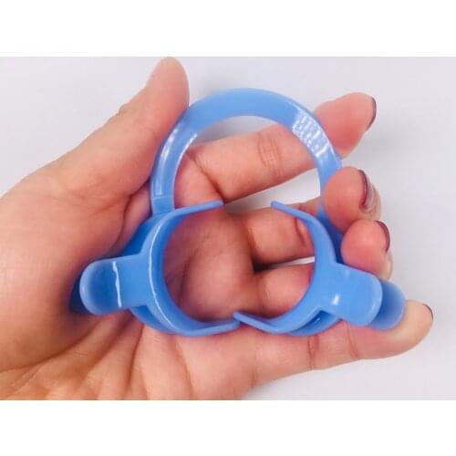 50Pis Dental Lip Cheek Retractor C Type Silicone Mouth Props Opener C-shape Orthodontic Teeth Whitening Individul pack