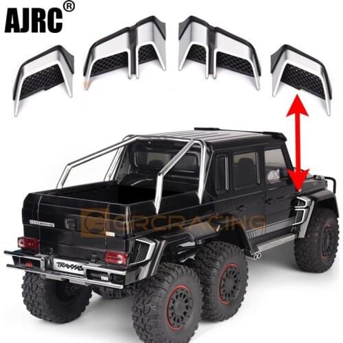 AJRC TRX4 G500 TRX6 G63 wheel eyebrow ventilation grille kit side exhaust aerodynamic decorative plastic parts G162C