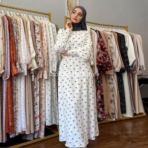 White Chiffon Robe Longue Femme Musulman Abaya Dubai Arabe Turkey Islam Muslim Dress Plus Size Dresses For Women Caftan Marocain