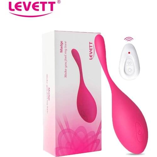 LEVETT Upgraded Wireless Egg Vibrators For Women IPX7 Waterproof Vaginal Kegel Ball Vibrating Bullet Vibrate Stimulator Sex Toys