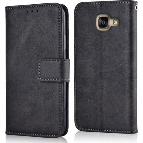 On A52017 Leather Wallet Case For Samsung Galaxy A5 2017 A520 A520F SM-A520F Cover Phone Bag For Samsung Galaxy A5 Case