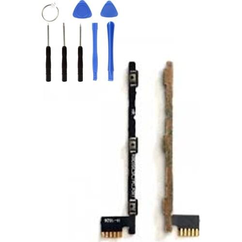 Volume Audio Mute Power ON OFF Button Key Flex Cable Repair Kit Gift FOR Lenovo K5 PLUS