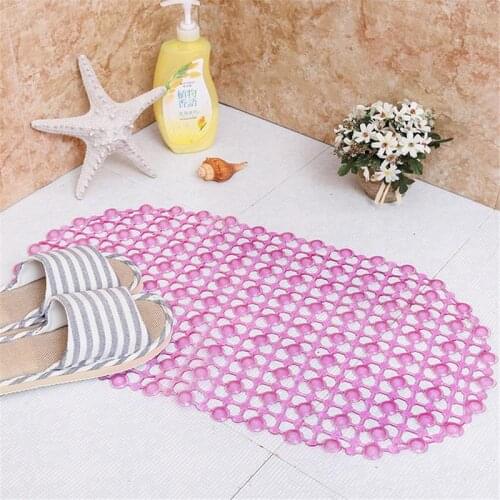 PVC Bathroom With Suction Cup Anti-skid Pad Bathroom Shower Mat Bath Shower Room Bathroom Mat Bathroom Mat Four Color Optional
