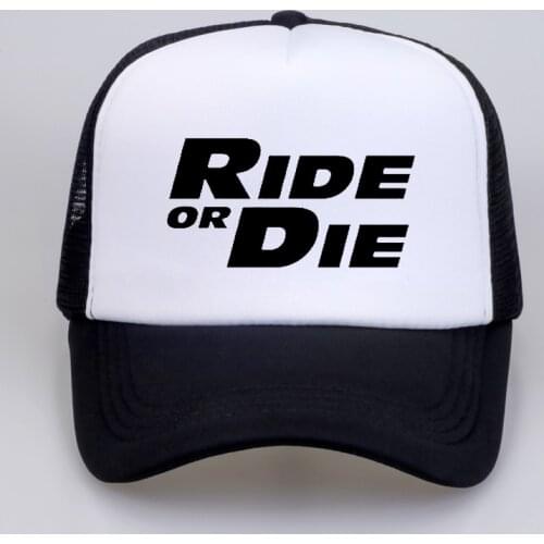 Ride or Die Baseball Cap Letter Print Men Paul Walker Fast Furious Women Men hat Summer cool hip hop streetwear snapback hats