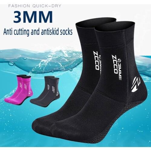 3MM scuba diving socks Neoprene Diving Equipment Surfing Swimming Socks Water Sports Spearfishing fishing Snorkeling Boots