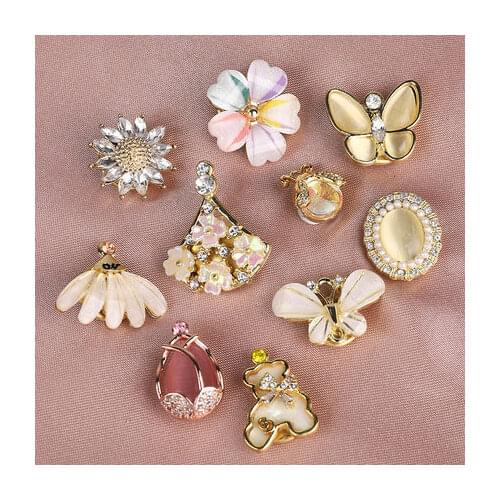 Shirt coat no hole Magnet Button Brooches gifts