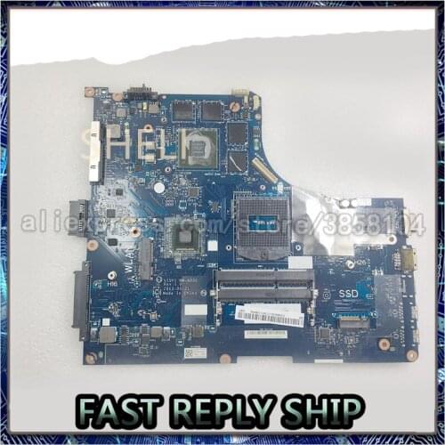 SHELI for LENOVO Y510P GT755 90003641 HD screen motherboard VIQY1 NM-A032 DR3 maiboard 100