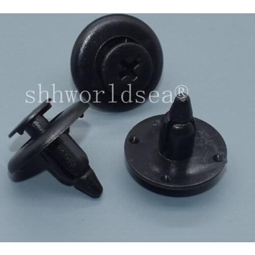 100PCS Free Shipping Back Garnish Trim Pane Push-Type Retainer For Toyota 90467-06150 For Tacoma 1995-On Plastic Fastener Clips