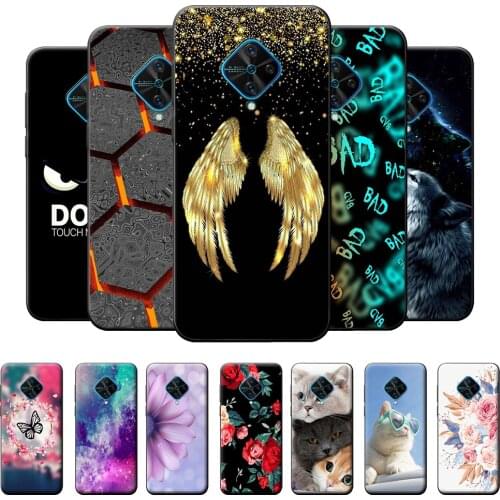 Case For Vivo V17 Case Cover Silicone For Vivo 1920 Soft TPU Cartoon Phone Case For Vivo v17 Russia Vivo S1Pro Back Cover V1945A