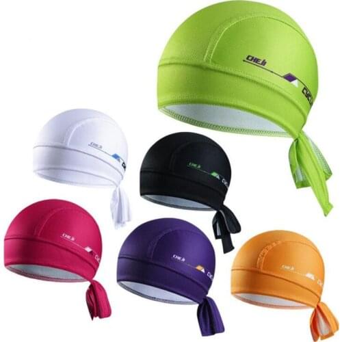 Bicycle Sports Cycling cap Mens Womens Bike Team Hats Bandana Pirate headband Jersey hat Helmet Wear New BMX Cycling Caps M102