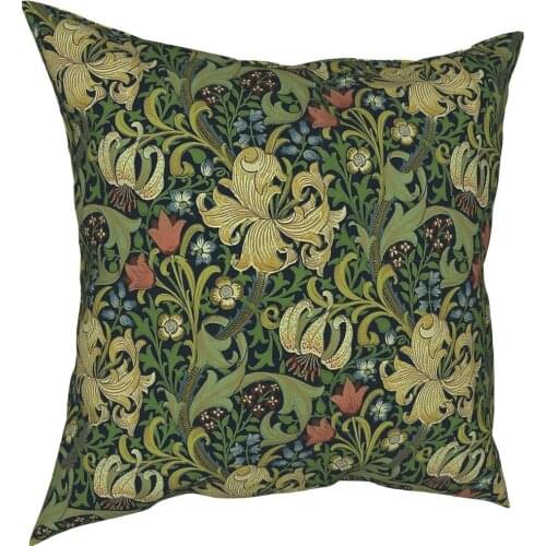 William Morris Pillowcover Home Decorative Floral Vintage Victorian Flowers Cushion Cover Throw Pillow for Home Polyester