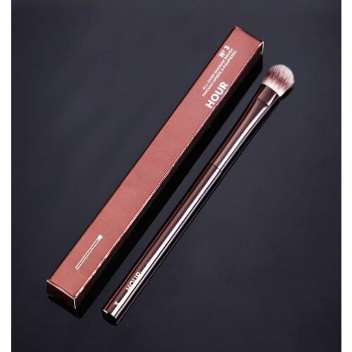 1 piece #3 Big Eyeshadow Makeup brushes All-over shadow Make up brush exquisite Professional Cosmetic tool metal handle with box