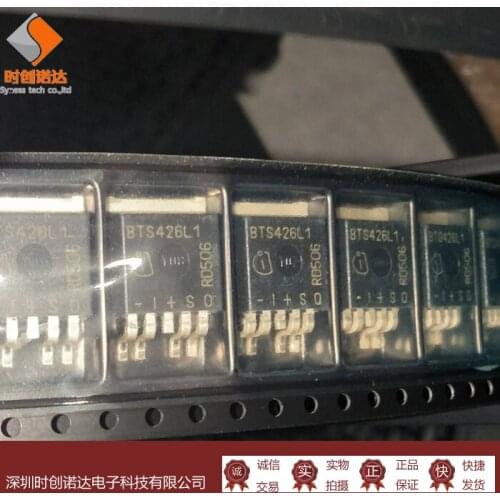 10PCS/lot BTS426L1 BTS426 TO-263-5 IC chip New original In stock 7A/43V/75W TO-263-5 Smart Power Switch Chip