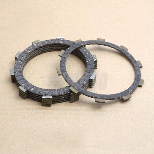 6 pcs Motorcycle Clutch Friction Plates disc For Honda For Honda TRX350FE Rancher 4x4 ES TRX350TE Rancher ES NV400C Shadow 400