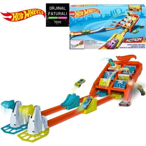 Hot Wheels Highscore Jump Race Set Speed Track BGJ26 Great Birthday Gift Toys Play Set Car Track Model for Children Accessories