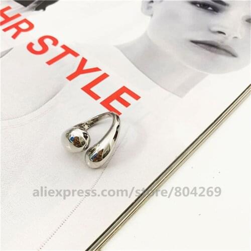 Hot Selling Simple Design Fashion Women Dress Accessories Opening Ring High Quality Women Metal Ring