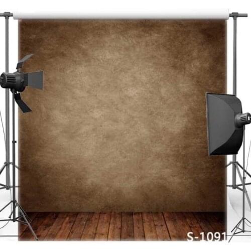 Brown Wall Wood photo studio background polyester or Vinyl cloth High quality Computer print party backdrop
