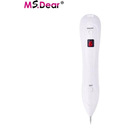 Laser Plasma Pen Freckle Remover Machine LCD Mole Removal Dark Spot Remover Skin Wart Tag Tattoo Remaval Tool