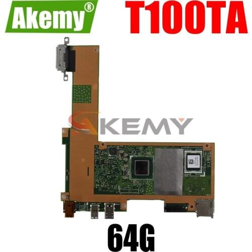 AKEMY T100TA Laptop Motherboard For ASUS TransBook T100T T100TA T100TAS T100TAM Test Original Mainboard 64G