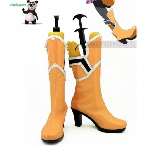 Sword Art Online Yuuki Asuna Yuki Asuna Orange Cosplay Shoes Boots CosplayLove