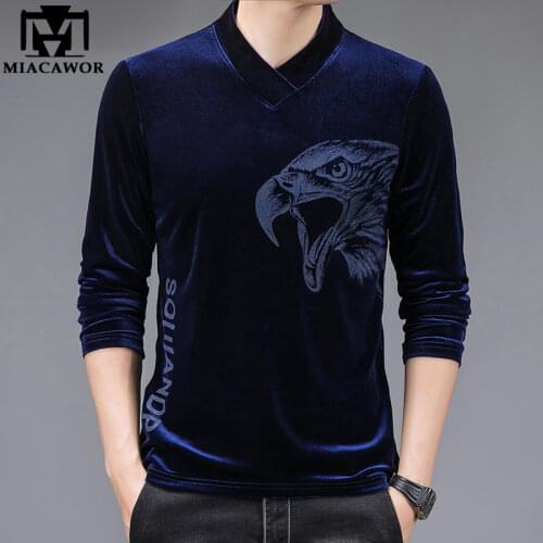 MIACAWOR Men's Long T-shirts