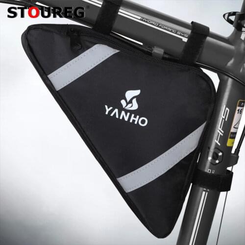 Multifuction Bicycle Bag Bike Front Frame Bag Bike Saddle Bag for Cycling Frame Bag MTB Bike Triangle Bag Bicycle Accessories