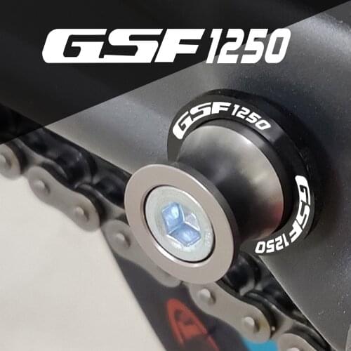 Motorcycle 8MM CNC Swingarm Spools Stand Screws Slider Bobbins For SUZUKI GSF1250 BANDIT 2007 - 2010 2011 2012 2013 2014 2015