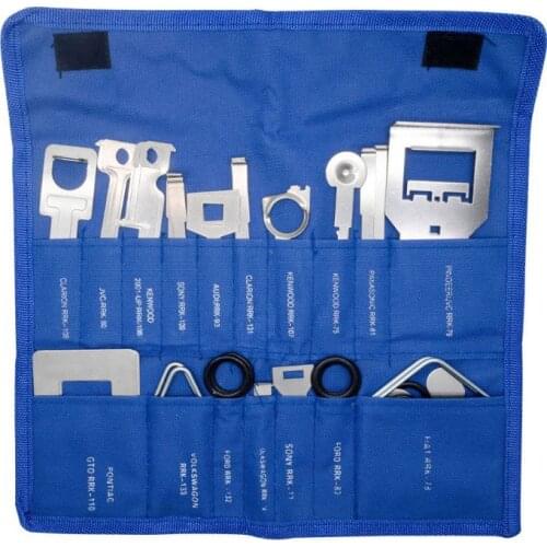 2021 New 38Pcs/Set Vehicle Car Stereo Radio Release Removal Tools Key Kit with Bag Tool Fit for Benz Ford