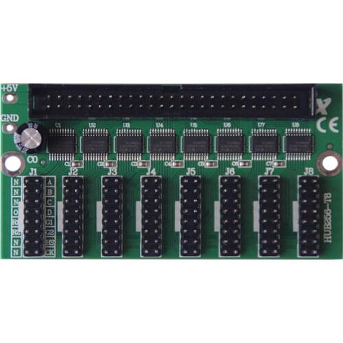 Onbon HUB256-T8 single dual color module T8 and T12 interface work with BX series LED billboard display control card