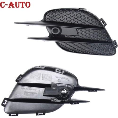 Car Front Bumper Fog Lamp Foglight Area Grilles Cover Trim Cover For Mercedes-Benz GLC W253 X253 AMG SX A2538853500 A2538853600