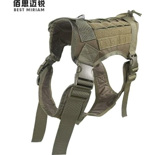 Tactical training dog clothes chest straps nylon vest waterproof