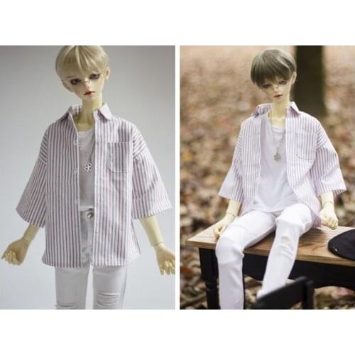 1/4 1/3 scale BJD clothes accessories Striped shirt for BJD/SD doll accessories,Not included doll,shoes,wig and other E2385