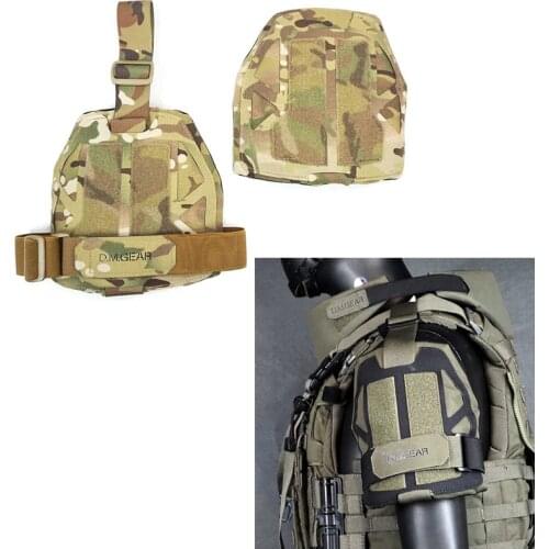 1 Pair Tactical Vest Shoulder Pads Universal FCSK AVS Vest Shoulder Armor Protection Military Airsoft Gear