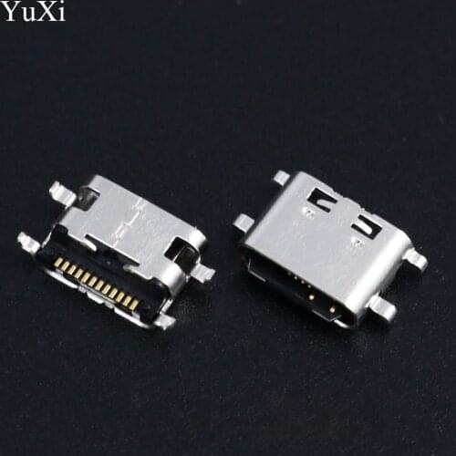 1pcs Micro mini USB Connector For Meilan X Charging Port Socket Dock plug Jack 12pin replacement repair parts female charger