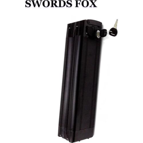 36V 15ah 16ah electric bike silver fish battery for 500w motor lithium battery battery Aluminum housing with Charger