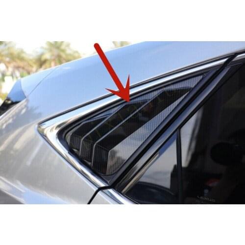 Carbon Fiber Rear Window Side Triangle Complete For Lexus NX200t 300h 2015-2020 car accessories