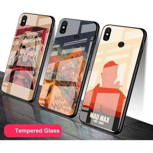 Mad max fury road Tempered Glass Phone Case For Redmi Note 5 6 7 8 9 Pro Note8T Note9S Redmi8 9 Cover Shell