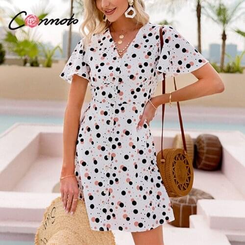 CONMOTO Flared Summer Dresses