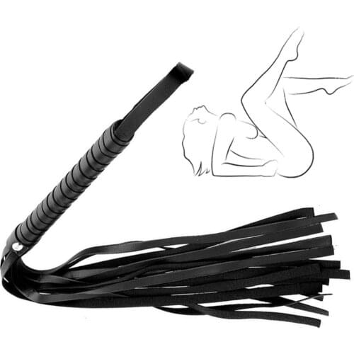 PU Leather Material Whip Erotic SM Toy Ass Whip Whip Toy BDSM Game Whip Couple Adult Game Sex Toys for Couple Adult Sex Product