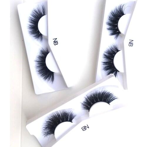 NEW 1pair Mink Eyelashes 3D Mink Hair False Eyelashes Natural Thick Long Eye Lashes Fluffy Makeup Beauty Extension Tools