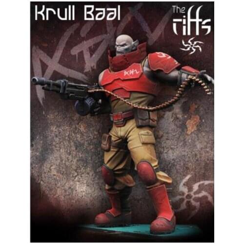 New Unassembled 1/24 75mm Frontiers Krull Baal Knight soldier 75mm Resin Kit DIY Toys Unpainted resin model