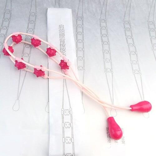 Handheld Massager Pull Back Strip Massage Stick Waist Arm Massage, Roller Meridian Acupoint Massage Relaxation Pain Relief Tools