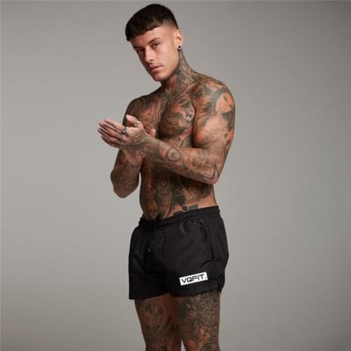 New Fashion Summer Bodybuilding Shorts Men Gyms Joggers Shorts Sweatpants Man Bermuda Shorts Quick Dry Fitness Beach Short Pants