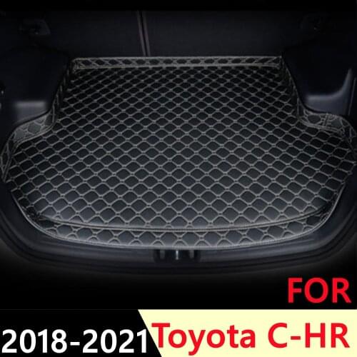 SJ High Side Custom Fit All Weather Car Trunk Mat AUTO Accessories Rear Cargo Liner Cover Carpet For TOYOTA CH-R CHR 2018 19 20