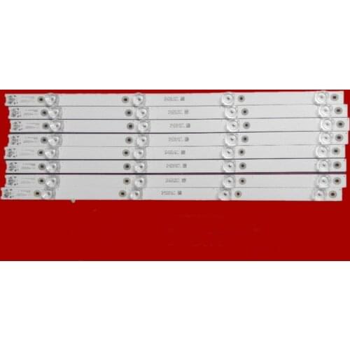 1 lot = 8 stück TCL 49P3 D49A620U B49A81S-UD led-hintergrundbeleuchtung für L49P1-UD L49P2-UD 4C-LB4904-HR07J 49HR330M04A2 V3 49