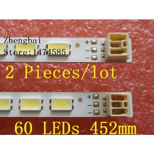 50 Pieces/lot 60LED LED strip bar for LC-40LE511 40BL702B LE4050b LE4052A LE4050 LE4052 LTA400HM08 40-DOWN LJ64-03567A
