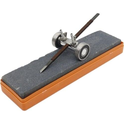 Side Clamping Fixed Angle Sharpener Honing Guide Tool Aluminum Carving Knife