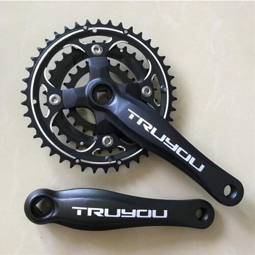TRUYOU Mountain Bikes Crankset Aluminum Alloy Chain Wheel BCD 104 MM 44T 42T 32T BCD 64 MM 22T Three Disc MTB Chainring