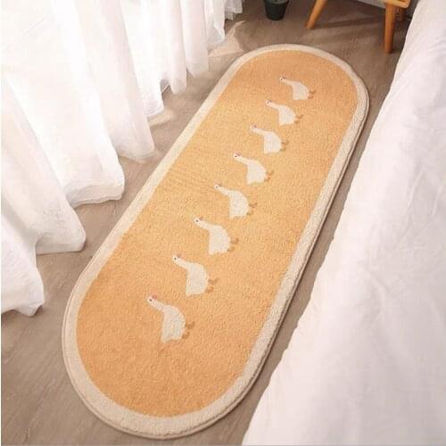 Thicken Carpets fFor Living Room Lamb Velvet Non-slip Cute Animals Fluffy Rugs Home Bedroom Room Bedside Decorative Floor Mats